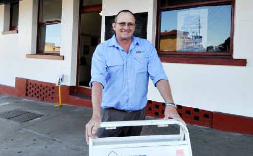 Gympie Regional Realty’s John Cochrane outside the agency’s new premises at the former Chambers building on the corner of Mary and Channon Sts. Gympie Regional Realty’s John Cochrane outside the agency’s new premises at the former Chambers building on the corner of Mary and Channon Sts.